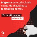Migrena este pricipala cauză de dizabilitate la tinerele femei. Tu ce știi despre migrenă?