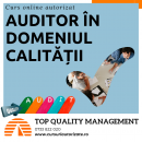 Curs online Auditor în Domeniul Calității