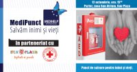 Vizitatorii centrului comercial Sun Plaza au de acum un plus de siguranță și șansă la viață: Crucea Roșie și MediHelp International au donat un defibrilator mall-ului. Acesta este un echipament medical esențial pentru salvarea vieților omenești, mai ales