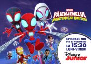 Noi episoade din îndrăgitele seriale „Blue”, premiat cu Emmy, și „Păienjenelul Marvel și prietenii lui uimitori” au premiera la Disney Junior în luna noiembrie