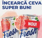 Bergenbier S.A. lansează Fresh 0.0 Rodie și Grapefruit Roz
