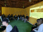 Tinerii redescoperă Târgu-Jiul prin turism cultural: activitatea educativă „Târgu Jiu – destinația mea turistică”