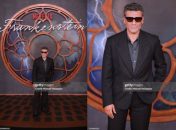 Oscar Isaac a purtat Calvin Klein la premiera filmului „Frankestein” din Mexico City