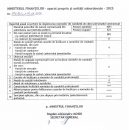 Comunicat de presa Ministerul Finantelor Publice