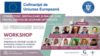 Adaptarea la schimbările sociale și economice, workshop organizat de ASOCIAȚIA GO-AHEAD în cadrul proiectului ConnectOSC – un pas important spre integrarea tinerilor pe piața muncii