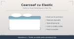 Cearceaf cu Elastic — Confort și Fixare Perfectă pentru Patul Tău