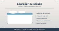 Cearceaf cu Elastic — Confort și Fixare Perfectă pentru Patul Tău