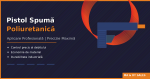 Pistol Spumă Poliuretanică GoldGun G1 – Aplicare Profesională cu Precizie și Control