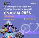 ENJOY AI ajunge în România: prima competiție dedicată tehnologiei și inovației pentru copii are loc pe 4 iunie, la București