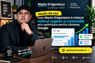 Studiu de caz: cum Mario Grigorescu a crescut traficul organic si conversiile prin optimizare pentru cautarea Google